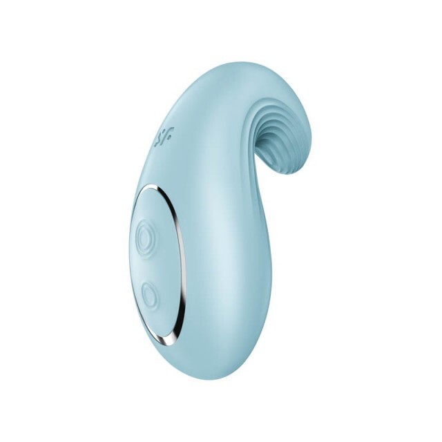 Satisfyer Dipping Delight svetloplavi vibrator za G-tačku — 10 cm — SATISFY367